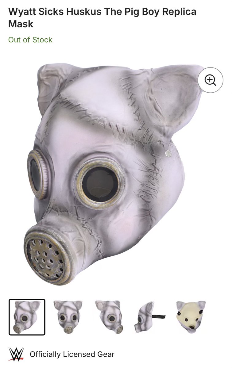 RealNathan13's tweet photo. Hey @WWEShop , any chance the replica masks will be coming back in stock soon? Been waiting to grab one and hoping for a restock soon! https://t.co/kGCHyc0oy4