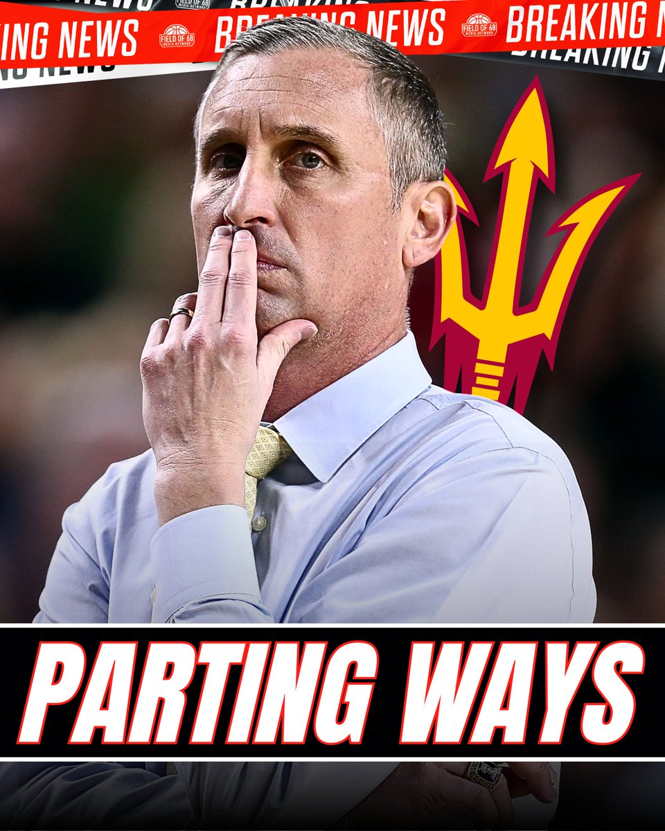 Arizona State is expected to part ways with Bobby Hurley after the season, source told <a href="/TheFieldOf68/">The Field of 68</a>