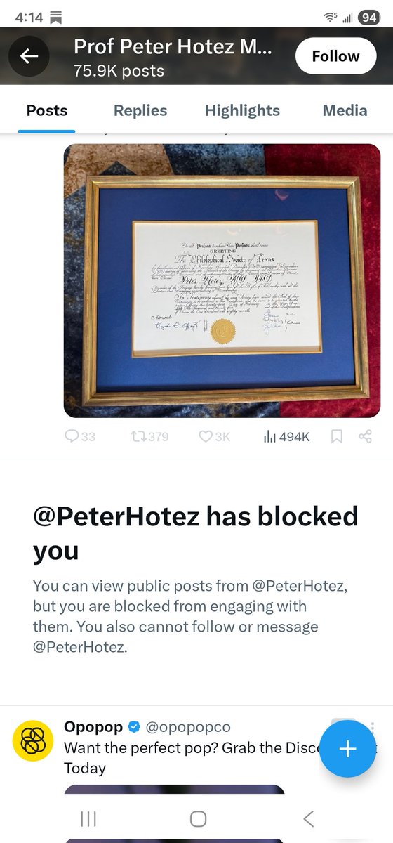 AndrewZywiecMD's tweet photo. Peter Hotez stated today that COVID is a thomboembolic and cardiac virus causing clots, strokes, and heart issues. 

And not the listen to the antivaxxers... who have been pointing out the vaccine effects on these exact things for 4 years. 

I'd comment. But I'm blocked. https://t.co/SxURaEJwF3