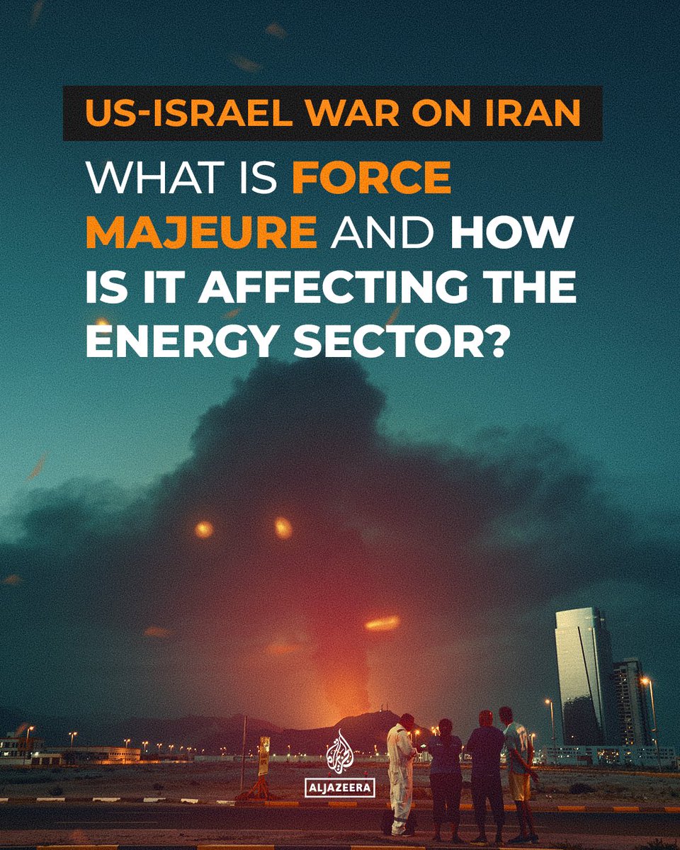 Iran has closed the Strait of Hormuz in retaliation for US-Israeli attacks, partially threatening global oil supply. Attacks on regional energy facilities further threatened supplies.

As a result, companies are invoking force majeure right now - but what is it?

#Infograph