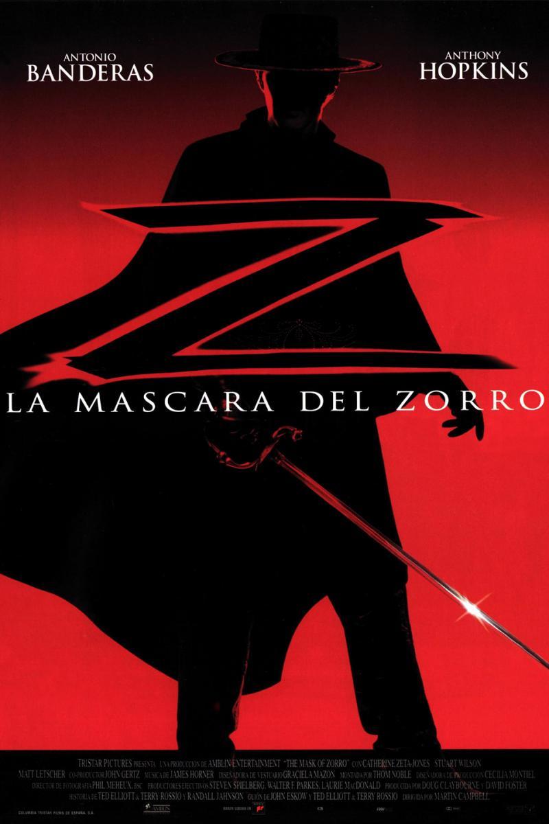 #LaMascaraDelZorro es un entretenimiento ejemplar, una historia de presentación y renacimiento del héroe y una aventura para toda la familia que deja un gran sabor de boca.

Banderas entró por la puerta grande. Hopkins es un mentor excepcional. Cómo se nota la mano de Campbell.
