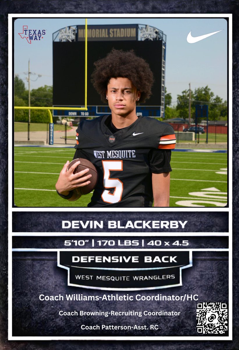 West Mesquite Wrangler Football tweet media