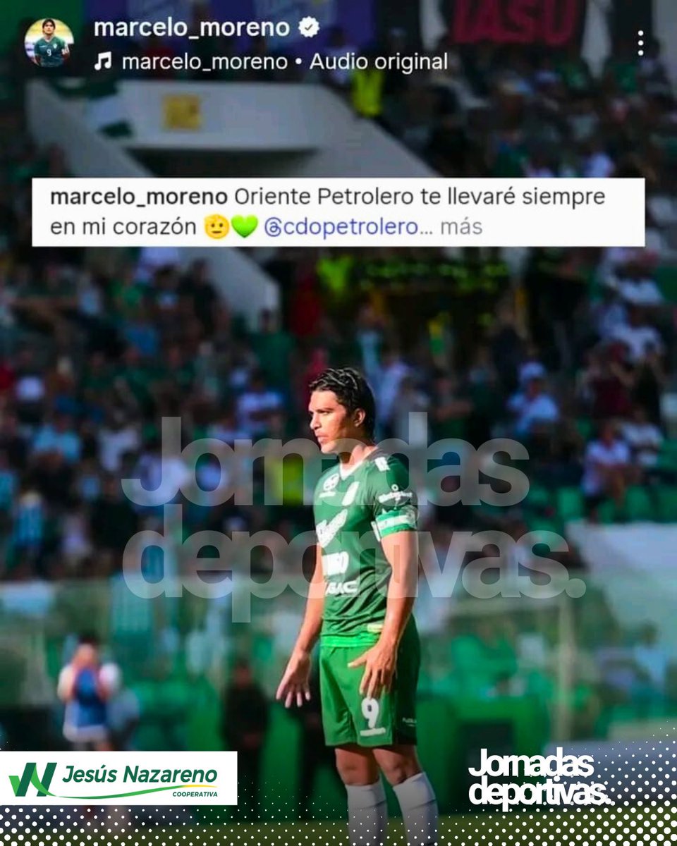 jornadas87's tweet image. #Oriente | ¿SE VA MARTINS? Marcelo Martins al no ser convocado a la Verde para el Repechaje, dejó un mensaje que genera incertidumbre. 

#Martins #JD #JornadasDeportivas