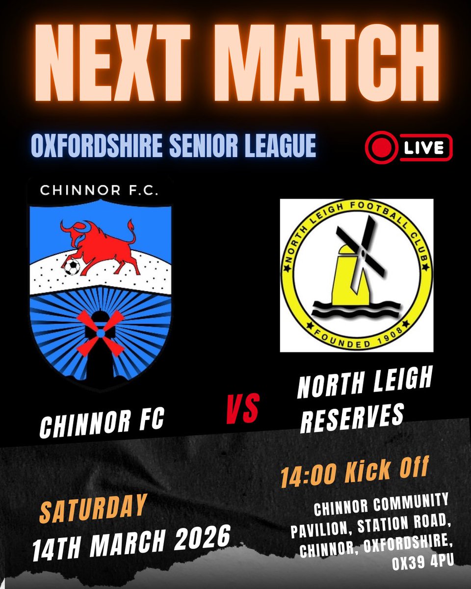 Chinnor FC tweet media