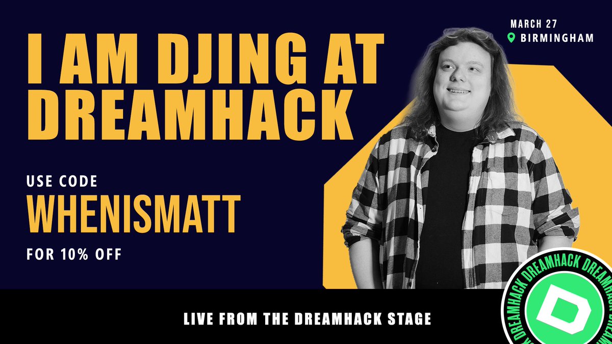 Matt | WhenisMatt? #Dreamhack tweet media