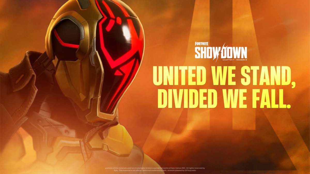 Fitzyy's tweet photo. UNITED WE STAND, DIVIDED WE FALL.

Season 2: Showdown - 10 DAYS LEFT https://t.co/h2DHZZXcEd