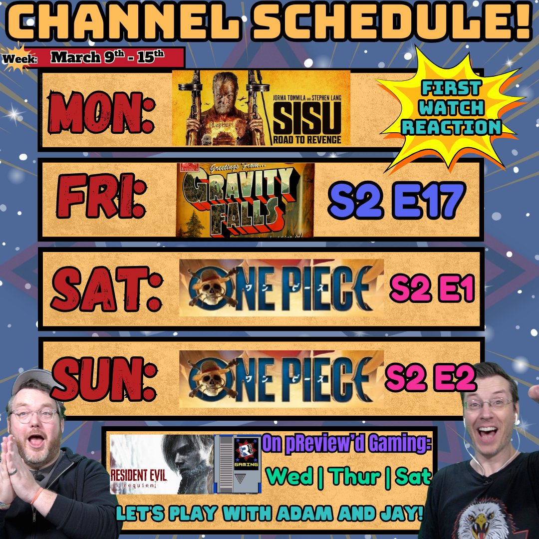 Previewd w/ Adam and Jay tweet media