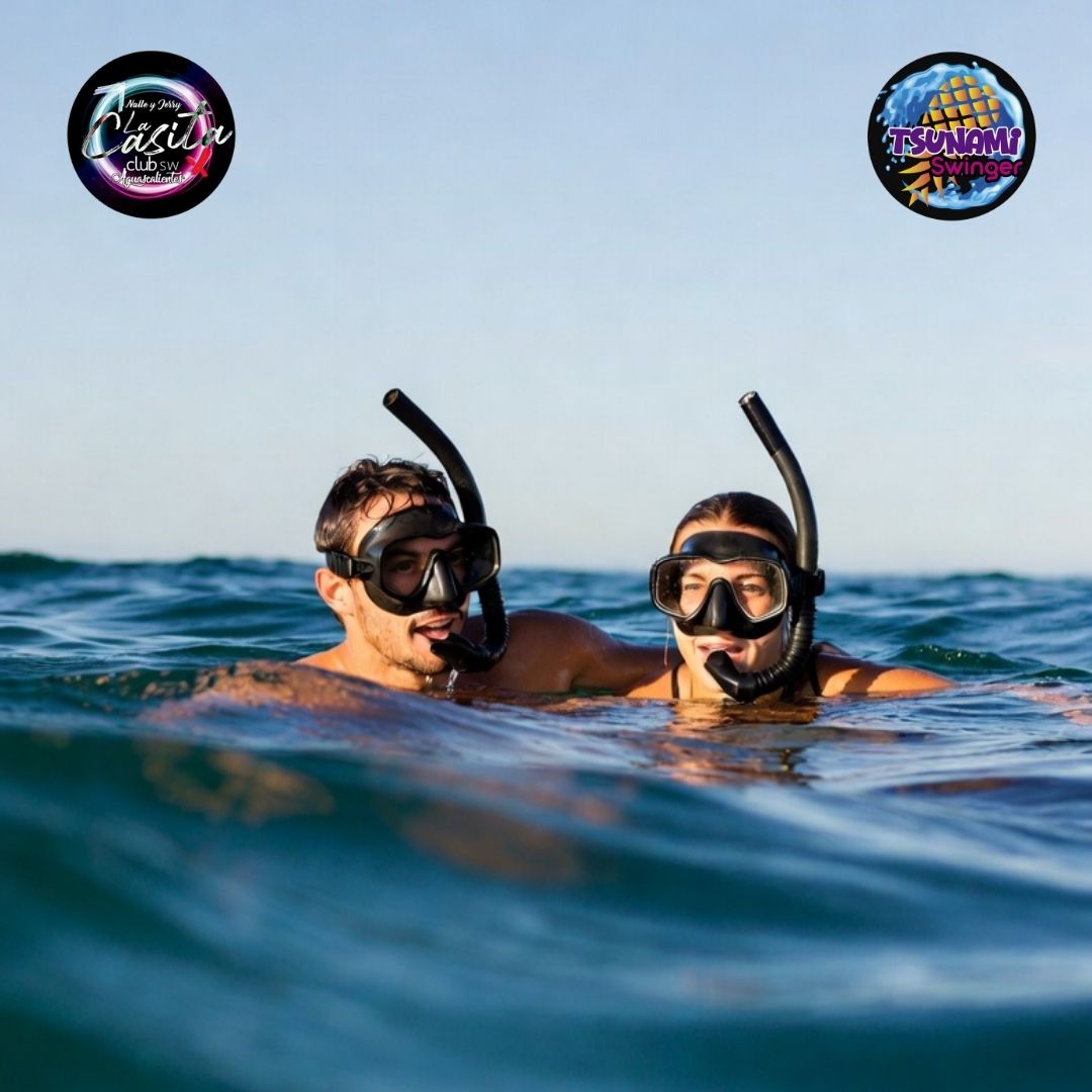 Practica snorkel en aguas cristalinas y descubre la magia del mar. 🤿🐠
En el Tsunami Swinger, la aventura empieza desde temprano.