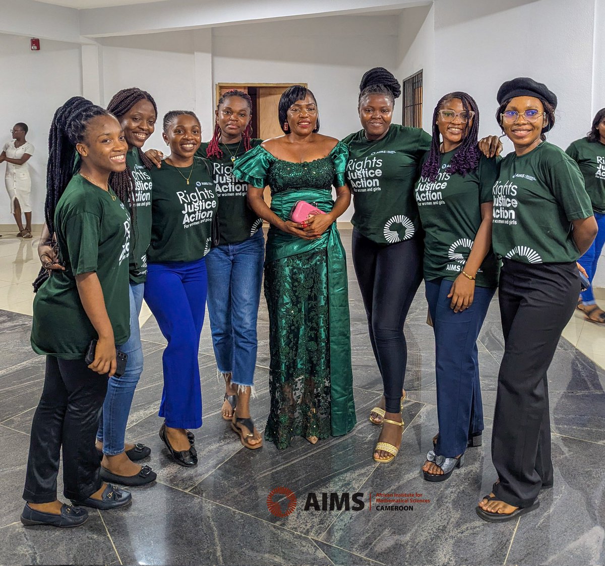 AimsCmr's tweet photo. Yesterday we celebrated International Women’s Day at African Institute for Mathematical Sciences Cameroon, highlighting women in STEM through inspiring talks, a quiz, and a mentoring session with visiting girls from schools around Limbe.

#aimscameroon #IWD #GiveToGain https://t.co/Mbj8fJKqhI