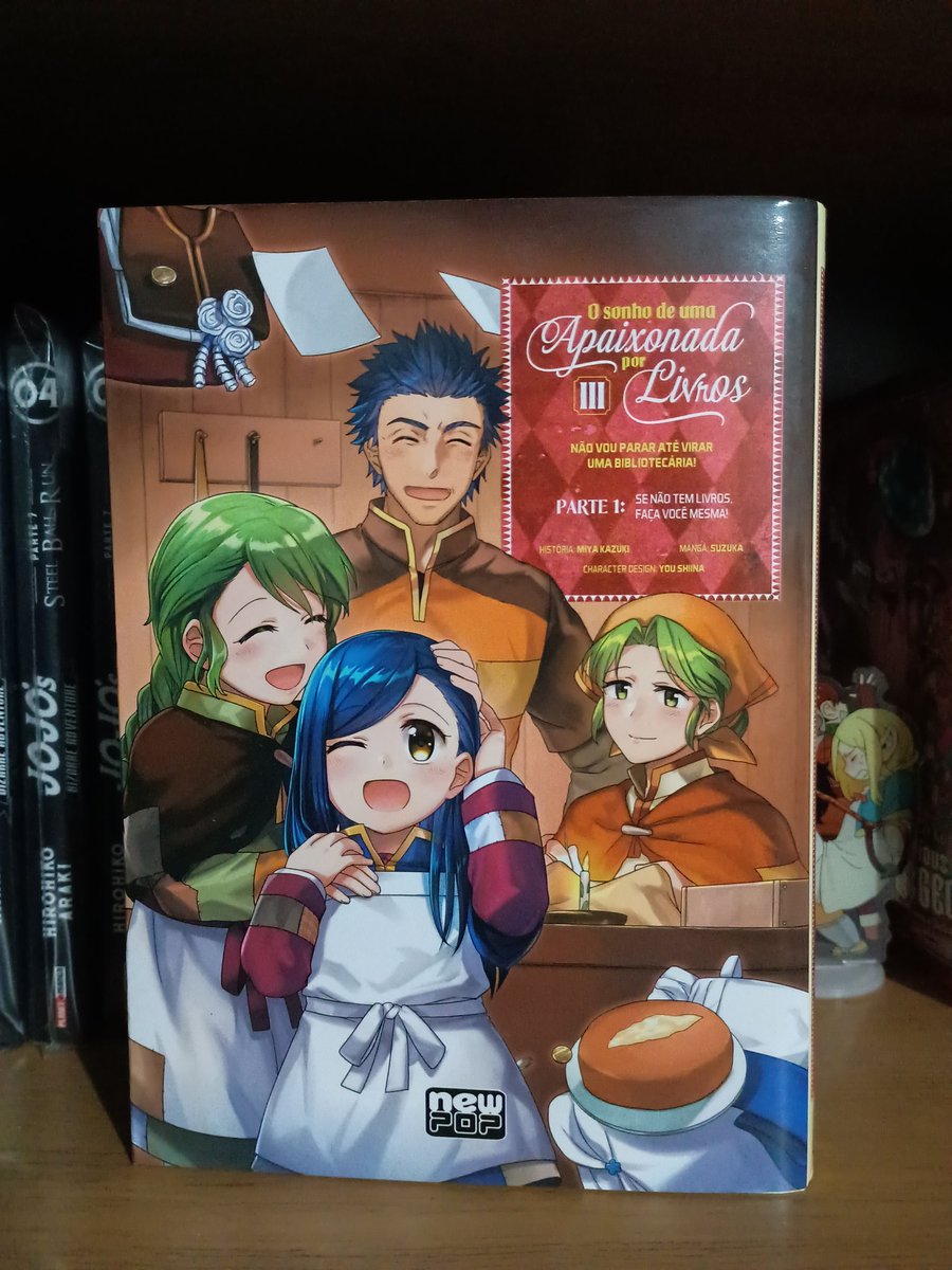 LhaMangas's tweet photo. 🦙Ascendance of a Bookworm parte 1
🔢Volume 3 (Final)
📖Editora Newpop

Tanta coisa sobre a guilda dos mercadores e sobre a família do Benno que eu não fazia ideia pelo anime...
Uma pena saber que as próximas partes dificilmente serão publicadas aqui. https://t.co/TiqGdX7tTB