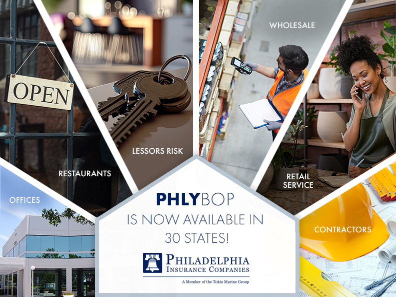 PHLYINS's tweet image. Our PHLYBOP (Business Owners Policy) is now available in 30 states, with the recent additions of Arkansas, Idaho, Mississippi, Montana, North Dakota, Oregon, South Dakota &amp;amp; Wyoming. Stay tuned for new states coming soon! More info: bit.ly/4lf3P2s

#smallbusinessinsurance