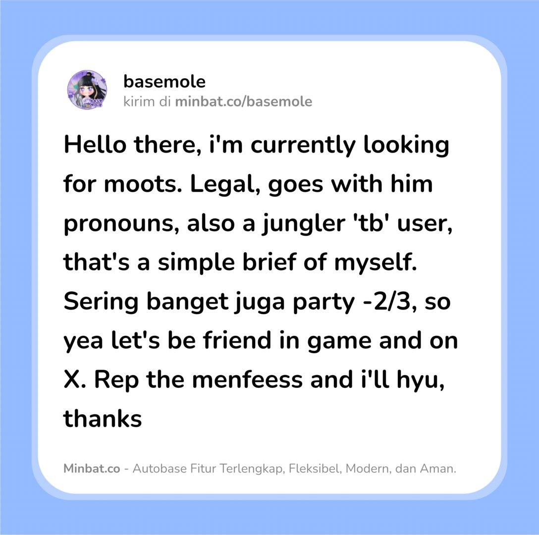 Mobile Legends Base tweet media