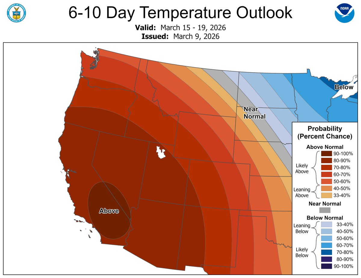 NWS Climate Prediction Center tweet media