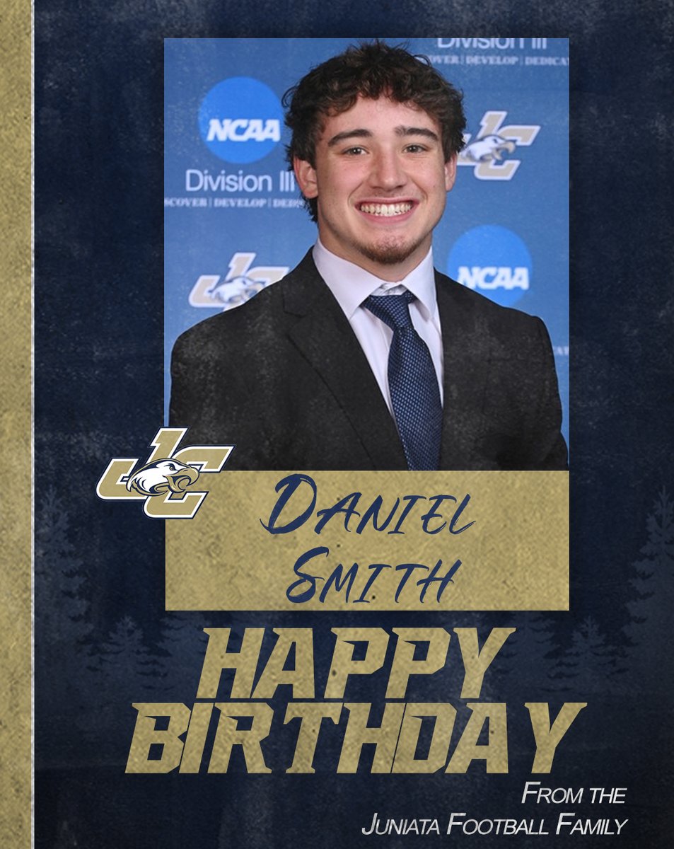 JuniataFootball's tweet photo. Born minutes apart in the same hospital
Now sharing the same backfield🏈

Wishing these two the best of Birthdays!
#1Team1Fight  #BackfieldDuo https://t.co/GJSDGxJgTt