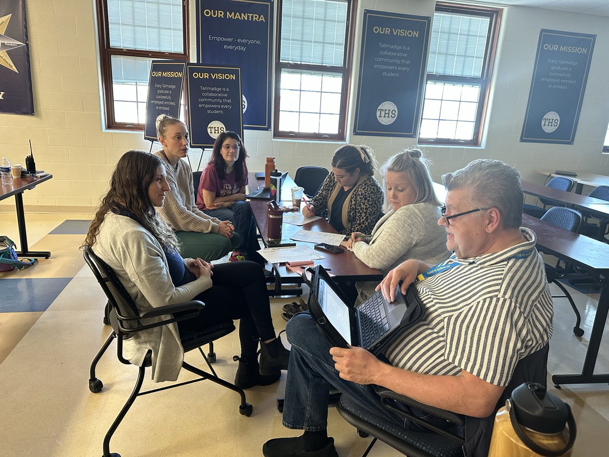 tcs_curriculum's tweet photo. A full day of #AuthenticLearning! Our Authentic Learning Coaches & our Authentic Learning Steering Committee brainstormed a “Celebration of Impact”Together we’re working to showcase the powerful authentic learning happening across the district & highlight the impact on students. https://t.co/oKPkJdjqTU