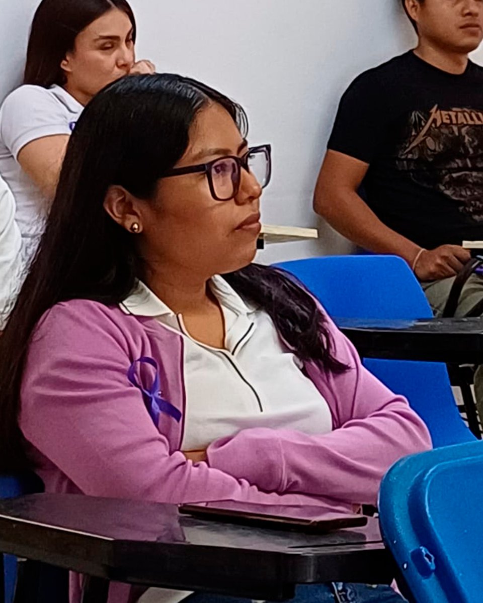 cetugver's tweet photo. En CETUG vivimos una charla muy especial: “Reescribiendo nuestra historia: nuestras voces, nuestro tiempo”💜

Un espacio donde reflexionamos, compartimos experiencias y recordamos la importancia de reconocer la fuerza, la lucha y los logros de las mujeres en nuestra sociedad. https://t.co/Q24O76sNJp