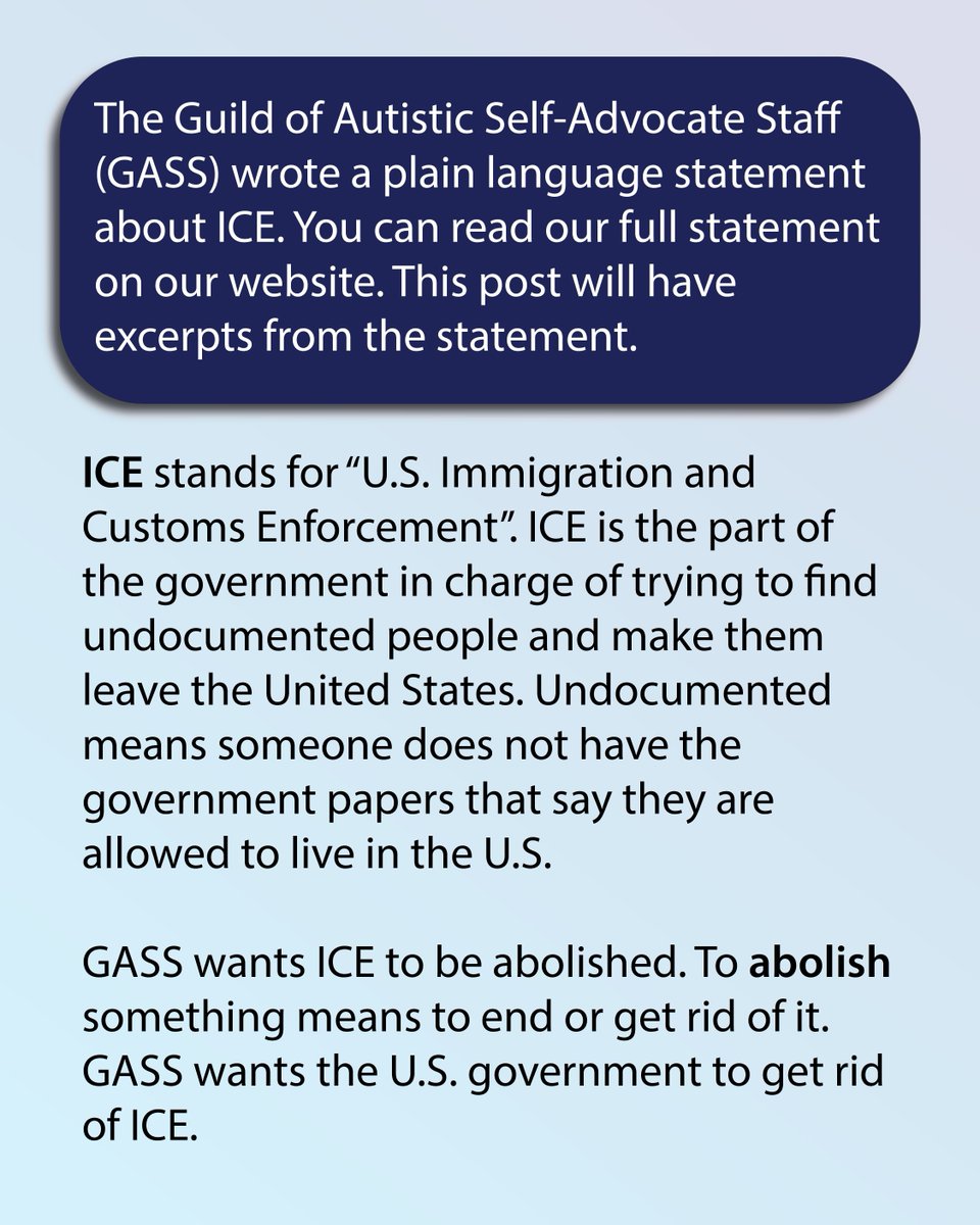 Guild of Autistic Self-Advocate Staff (GASS) tweet media