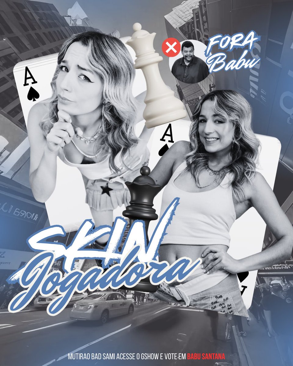 Mutiroesdasami's tweet photo. 🎰 MUTIRÃO SKIN JOGADORA INICIADO 🎰 

🗳️ A cada 10 votos comentem um emoji ou uma palavra nesse tweet.

🎯 META: 500 COMENTÁRIOS 

⏰ ATÉ 18:30

🚨 O voto é pra SAIR, votem no BABU!

🔗: https://t.co/dzotRrc1q4

#ForaBabu | #BBB26 https://t.co/zNKmfqBC2K