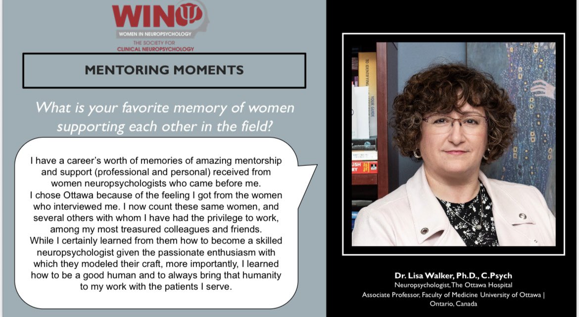 Women in Neuropsychology (WIN) tweet media