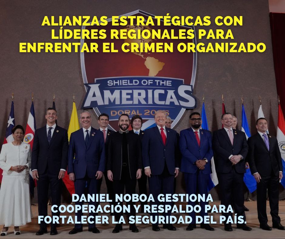 sanchez_valei's tweet photo. @Expresoec Bien por el presidente @danielnoboaok moviéndose a nivel internacional para fortalecer la seguridad del país. @MinInteriorEc La cooperación es clave para enfrentar al narco. @Presidencia_Ec https://t.co/5SGgc56lx0