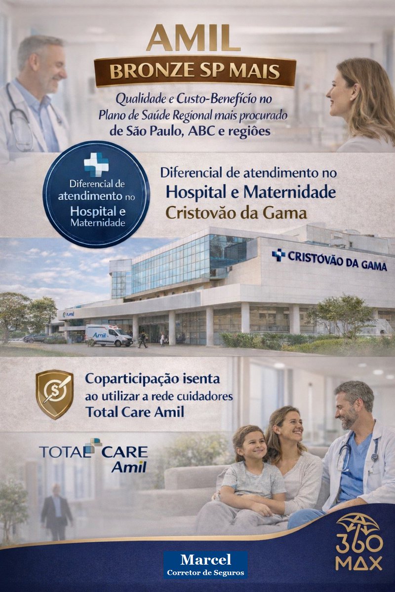 MarcelSeguros's tweet image. A Amil nasceu para cuidar de você e de quem você ama.
Quem tem Amil nunca está sozinho.
Conheça todos os nossos planos. Fale conosco: marcelseguros.com
#Amil #PlanosdeSaúde #MarcelCorretordeSeguros