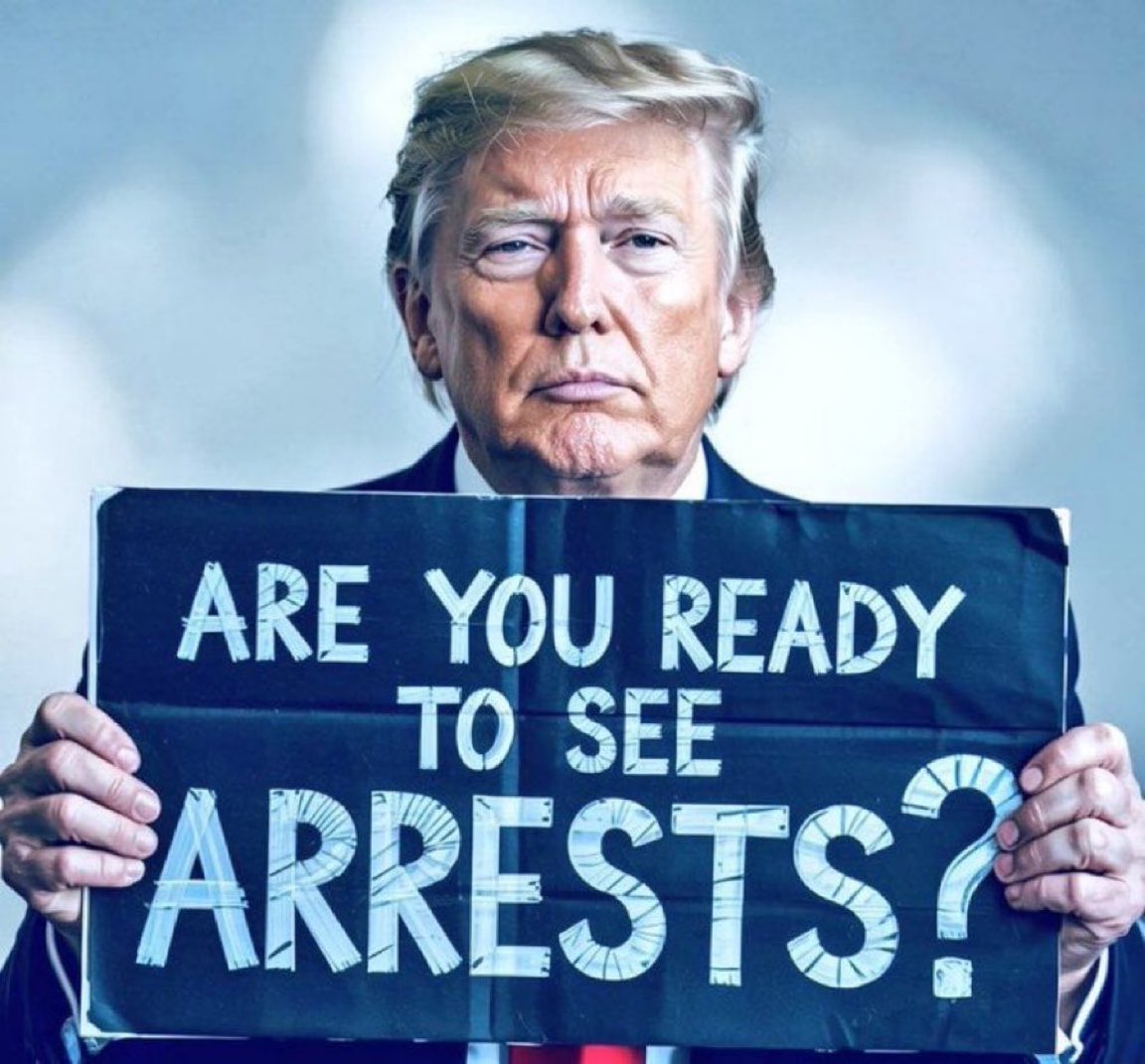 IT'S COMING!!!!🚨🚨🚨

 ARE YOU READY TO SEE THE ARRESTS THAT CHANGES EVERYTHING?

ANSWER NOW: YES or NO

FOLLOW &amp; REPOST, THE NEXT DROP WILL BE SHOCKING