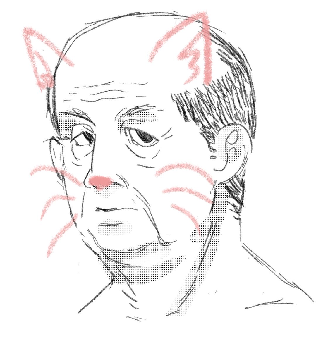 BasiliK_a's tweet photo. Some sketches ive done in class. Im working in how to make better backgrounds. Just trust the process. I took the reference from Pinterest, not the one on the top right, he just comes from my imagination

Looking for someone to do collabs or art trades!

#smallartists #portraits https://t.co/5WDUtZhD9p