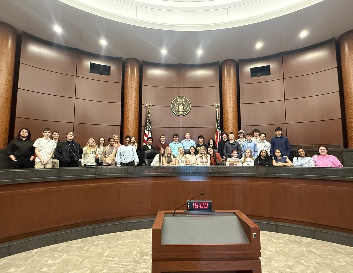 fhhsbange's tweet photo. Great day at the Thomas F. Eagleton federal courthouse. https://t.co/WRYv0LdtPR