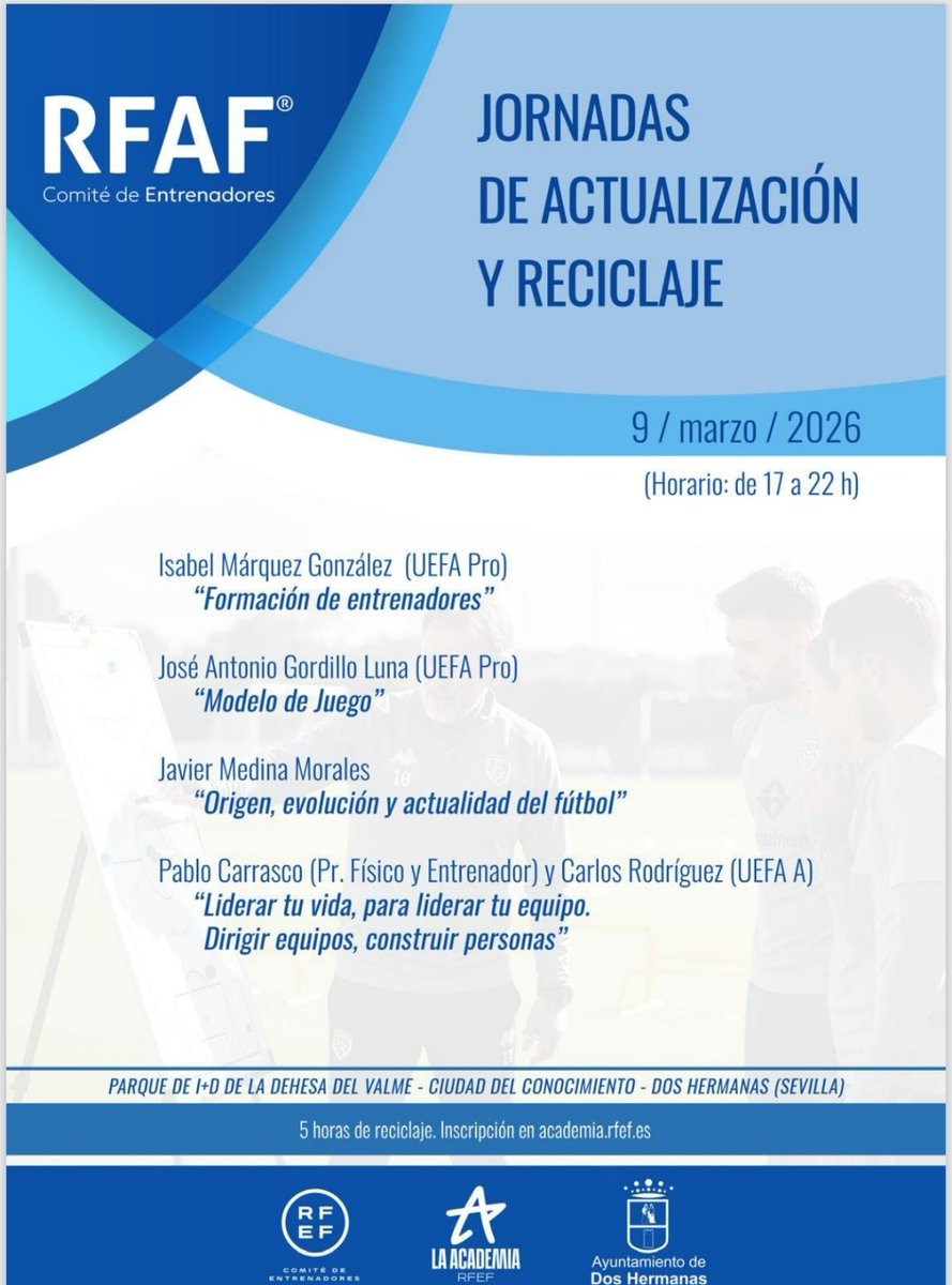 RFAF - Comité Entrenadores tweet media