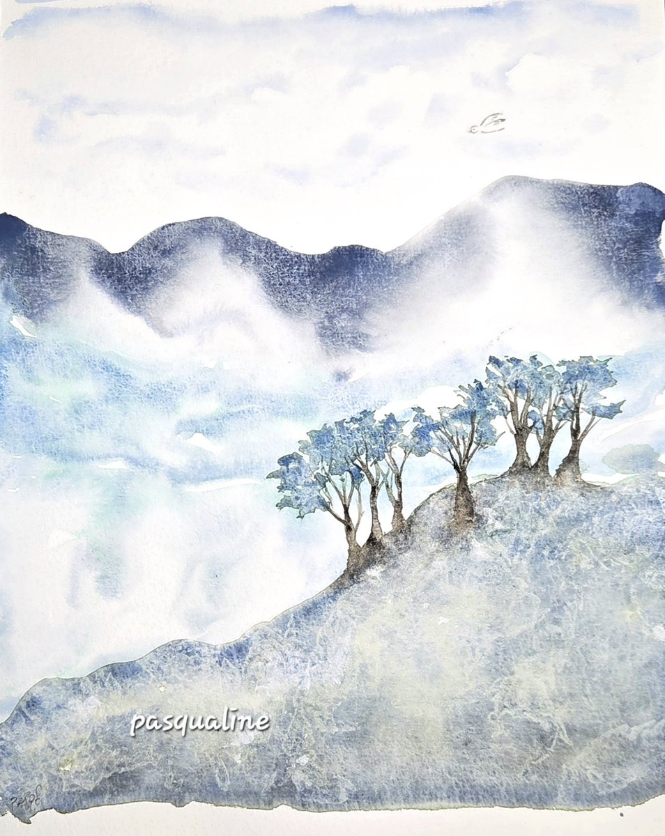 PPasqualinette's tweet image. Une pause~
Regarde
  Respire
    Savoure

#TakeATime #watercolour
#create

🖌Aquarelle 
Pasqualine