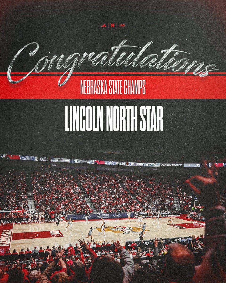 HuskerWBB's tweet photo. Congratulations to Lincoln North Star on winning the Class A State Championship! https://t.co/Uygt9UY0Tu