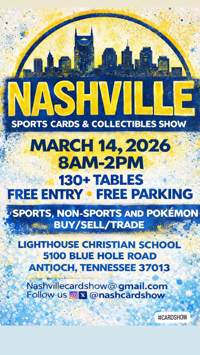 Nashville Card Show tweet media