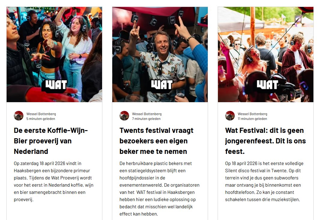 Oeh.. wat blogposts erbij! Kijk snel op onze website en ga direct door naar onze pagina "De Werkvloer"!