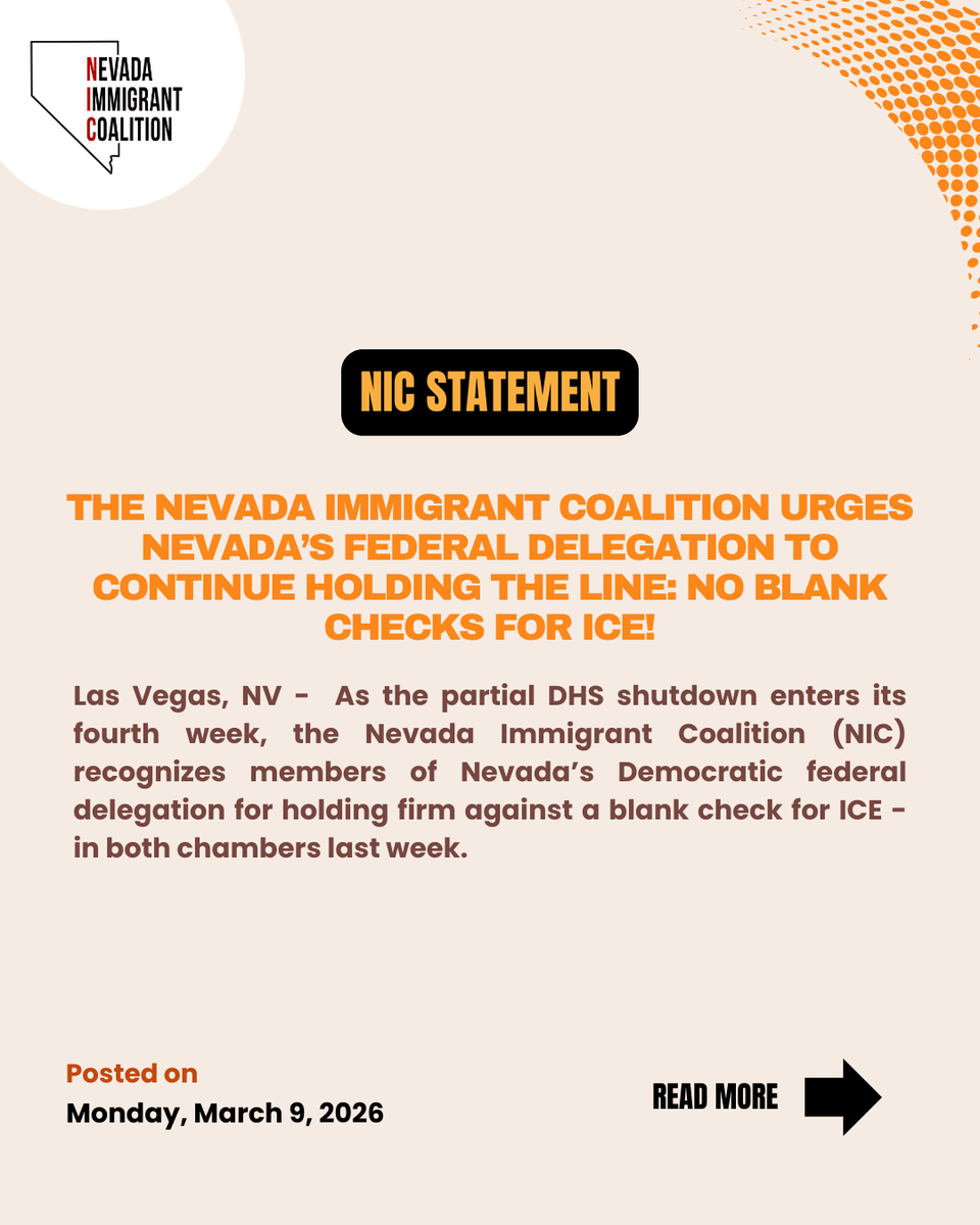 Nevada Immigrant Coalition tweet media