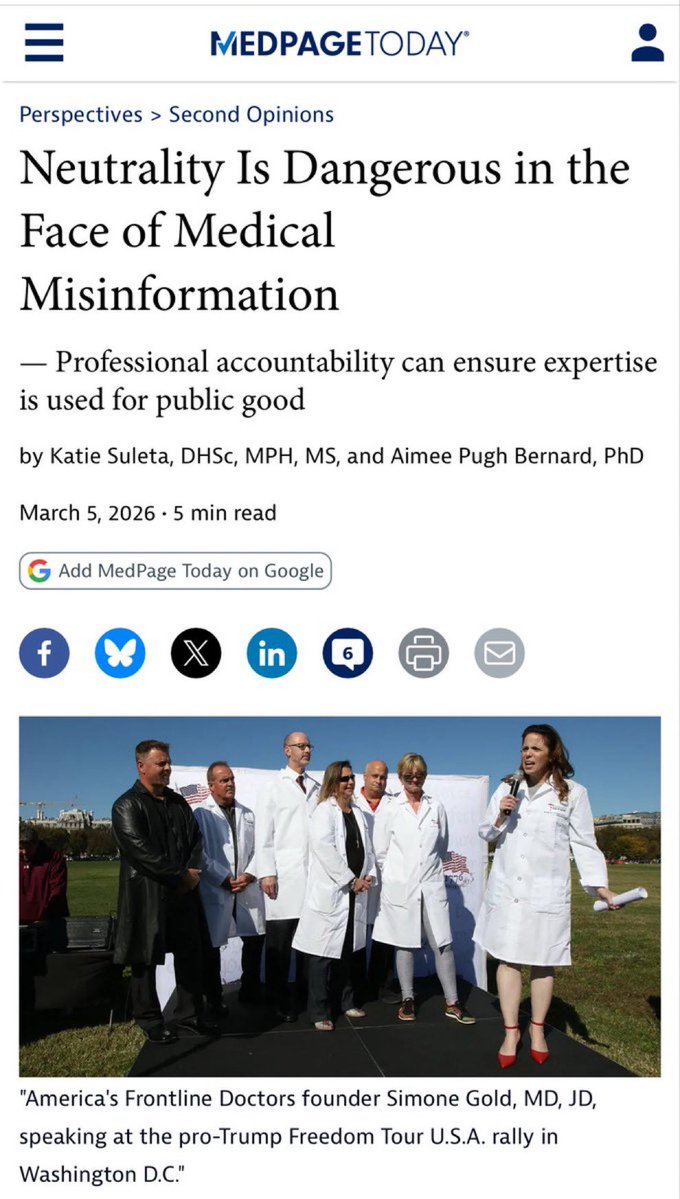 Dr. Simone Gold tweet media