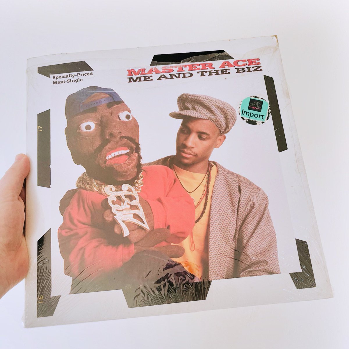 RyanProctor75's tweet photo. Master Ace - “Me And The Biz” (Cold Chillin’ / 1990) #DigginInMyCrates #MasterAce #MastaAce #90sHipHop #RIPBizMarkie https://t.co/e9nMGYsZb8 https://t.co/WowRCbwqmg
