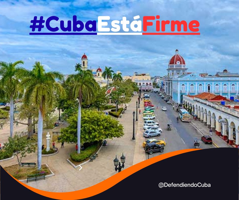 #Cuba ha representado durante décadas, un faro de esperanza y ejemplo para América Latina, una pequeña isla que, a pocas millas de la gran potencia imperialista, resiste de una forma digna y soberana.

#CubaEstáFirme‼️
#DefendiendoCuba🇨🇺💪❤️