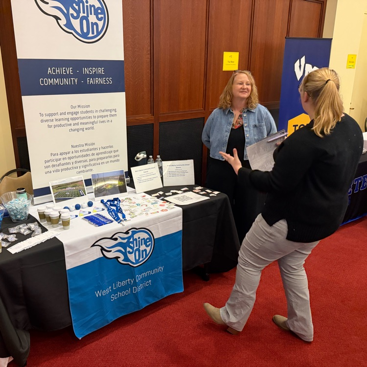 WestLibertyCSD's tweet image. Mrs. Arthur-Miller and Mr. Ryan represented West Liberty Community School District at the Iowa State Job Fair today! Shine On at WLCSD Cyclones! #wlcomets #recruitingtalent #IowaStateUniversity