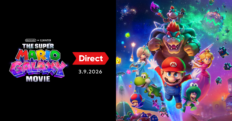 NintendoCanada's tweet image. Tune in now for the #NintendoDirect featuring the final trailer for The Super Mario Galaxy Movie.

Watch here: ninten.do/6019Qi7Kb