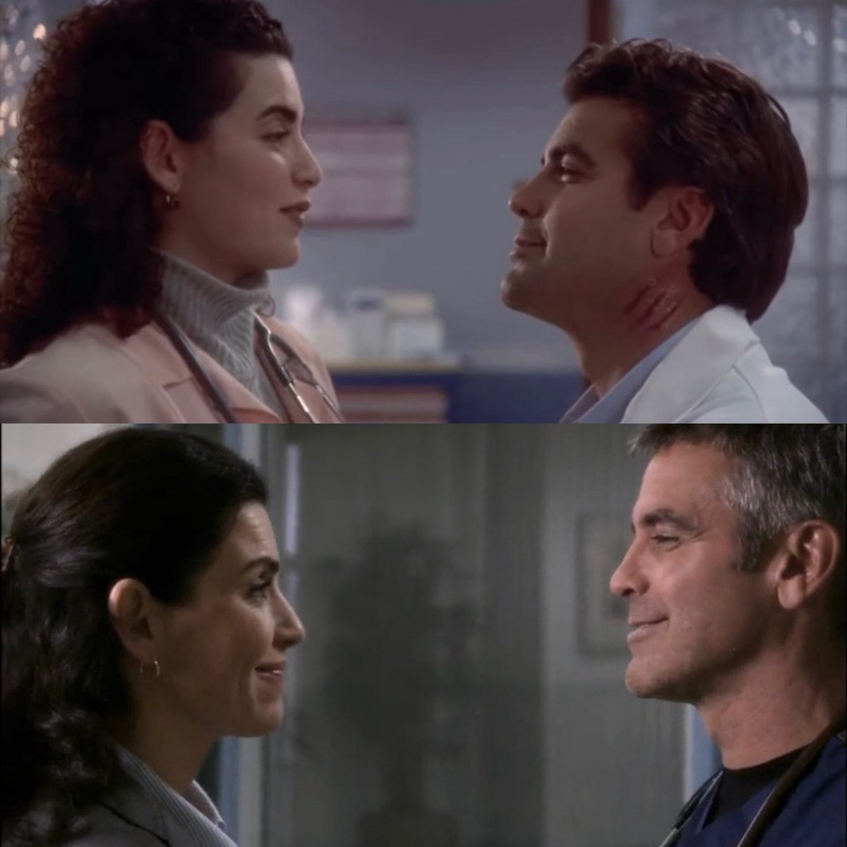 sloansavery's tweet photo. this being 15 seasons apart the chemistry is so crazy hathaross you will always be so loved https://t.co/Fml2zLHblj
