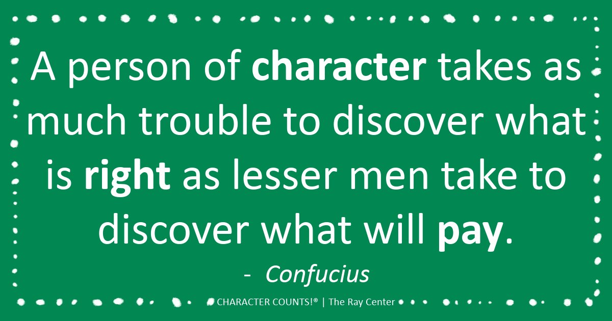 CHARACTERCOUNTS's tweet image. Think before you act. 

#CHARACTERCOUNTS! #SixPillars #Responsibility