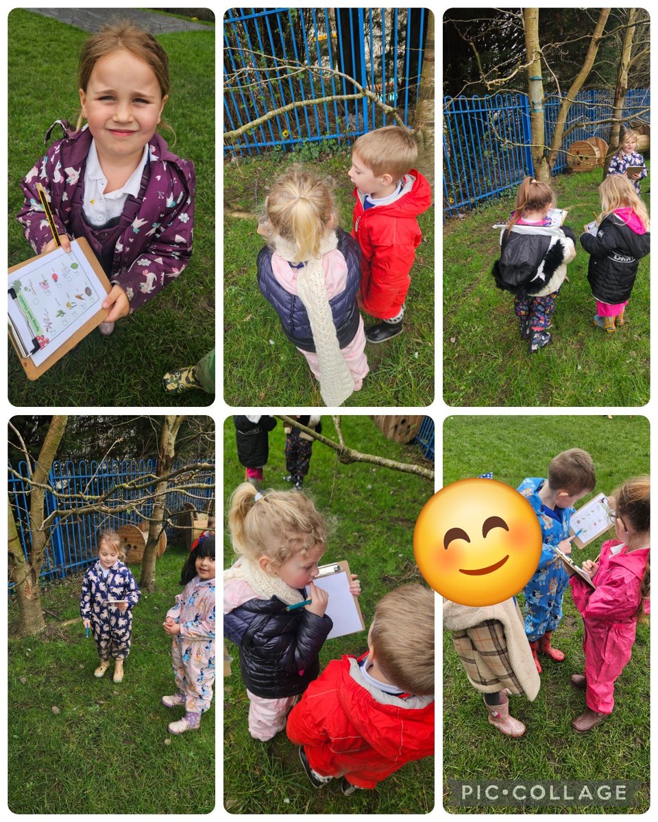 stjosephskly's tweet photo. Reception had a great time during Muddy Monday looking for signs of spring. We worked in pairs to tick off what we found and sang some spring songs together. 🌸 #SJKEYFS #SJKHazelClass #SJKMapleClass #SJKOutdoorLearning https://t.co/5z6tYd6B1E