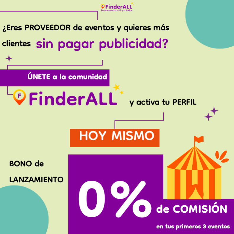 FinderALLMx's tweet photo. ¿Eres proveedor de eventos? 

Deja de regalar tu margen en comisiones. 

📉 Únete a #FinderALL y activa tu perfil con 0% DE COMISIÓN por lanzamiento. 

🚀 Solo 5 lugares por categoría. 

¡Regístrate gratis ya! 🎪✨ 
https://t.co/B65SMpTRfr https://t.co/kI8UKNl66Q