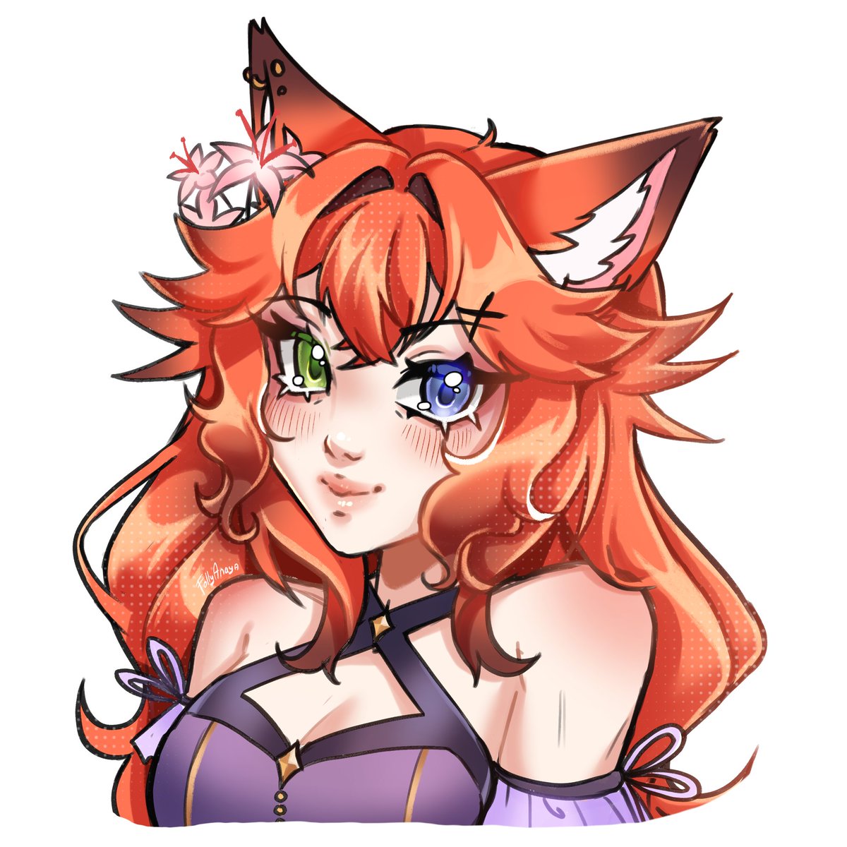 Folly | Live2D Rig| V-Artist tweet media