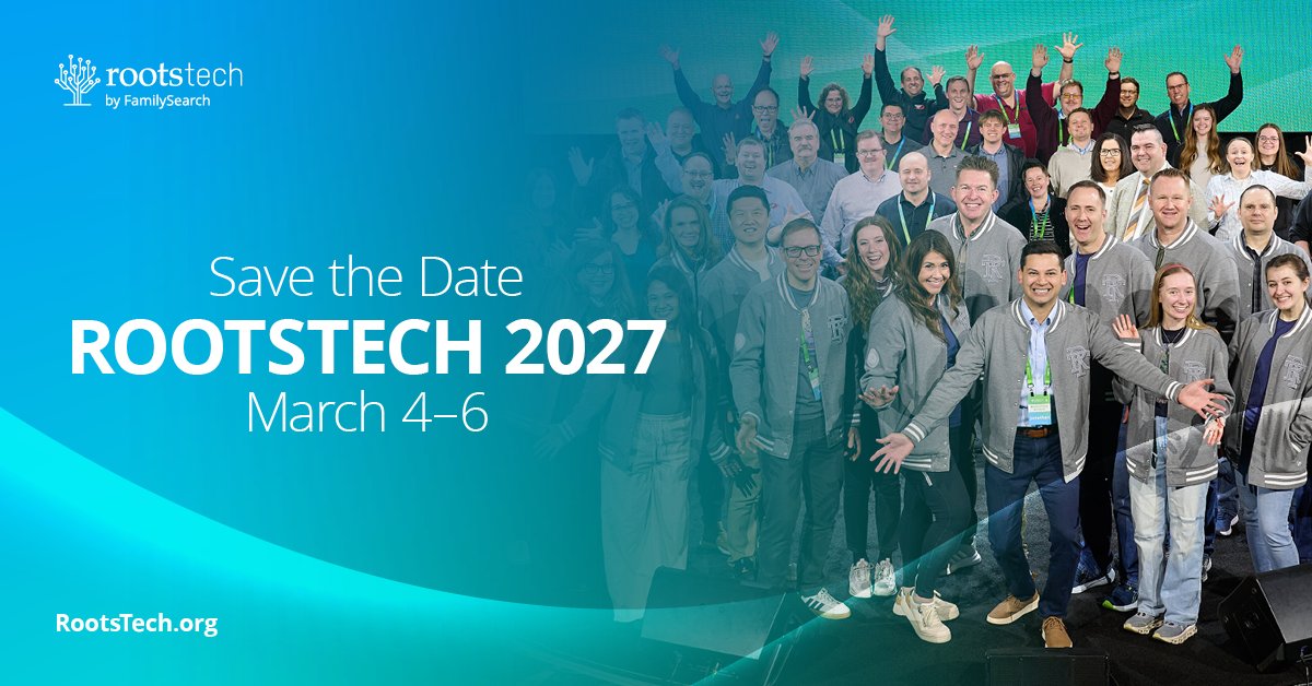 RootsTech tweet media