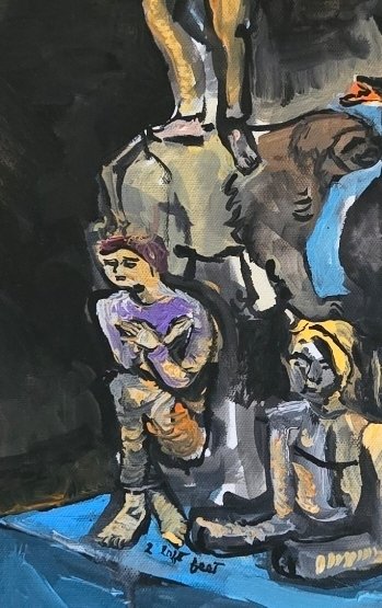 ZManArtStu23826's tweet photo. ✟Method: Keep brush moving. No Direct Messages. All art posts are for my wife & son. I only care what they think. Attempts at color, black & white. #John316 #paintingoftheday #John133435 😍 03-09-2025 C #Luke2242 #Painting #sketch #artist #ArtistOnTwitter #ArtistOnX #art ✟ https://t.co/9vCXVN0SQI