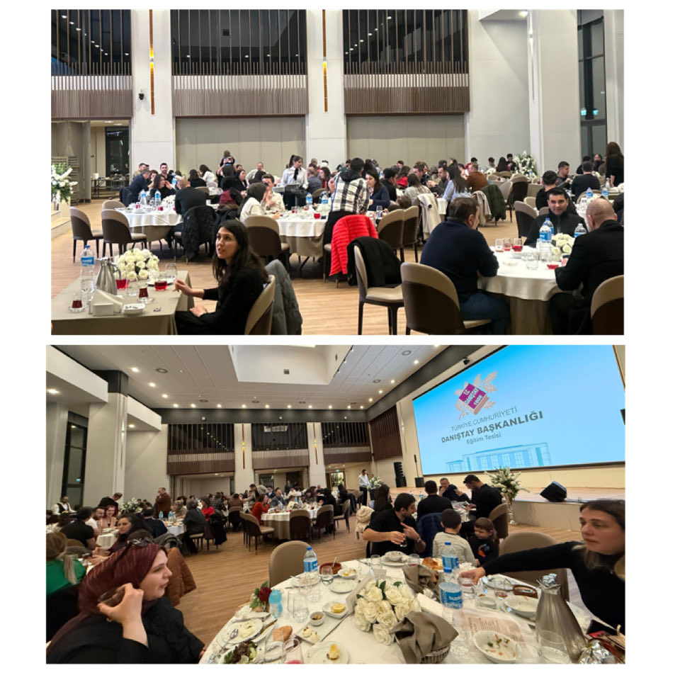 OrhanDemirResmi's tweet photo. 1416’lı Kamu Personeli Derneği Geleneksel İftar Programımız, yoğun katılımla 8 Mart 2026 Pazar günü Danıştay Başkanlığı Eğitim Tesisleri’nde gerçekleşti.

1416’lı Kamu Personeli Derneği (KAMPER-DER) olarak Ramazan ayının bereketini ve birlik duygusunu yoğun katılımlı iftar programımızda hep birlikte yaşadık.

Üyelerimiz, aileleri ve kıymetli misafirlerimizin katılımıyla gerçekleşen bu anlamlı buluşmada aynı sofrayı paylaşmanın mutluluğunu yaşadık. Ramazan’ın kardeşlik, paylaşma ve birlik ruhunu birlikte hissettik.

Aynı zamanda 8 Mart Dünya Kadınlar Günü vesilesiyle programımıza katılan kadın misafirlerimize çiçek takdim ederek bu anlamlı günü birlikte kutladık. Çocuklarımızı da unutmayarak onlara küçük hediyeler verip bu güzel akşamın sevincini payla��tık.

1416 anlayışının temelinde yalnızca akademik başarı değil, dayanışma, ortak değerler ve güçlü bir birlik duygusu bulunmaktadır. Bu iftar programı da bu anlayışın en güzel yansımalarından biri oldu.

Bu güzel organizasyonda emeği geçen herkese ve katılım sağlayarak soframızı paylaşan tüm misafirlerimize teşekkür ediyoruz.

Ramazan ayının ülkemize ve tüm İslam alemine sağlık, huzur ve bereket getirmesini diliyoruz.

1416’lı Kamu Personeli Derneği (KAMPER-DER)

@1416YLSY 

#iftar #ramazan
#ylsy #1416bursları 
#1416lılar
