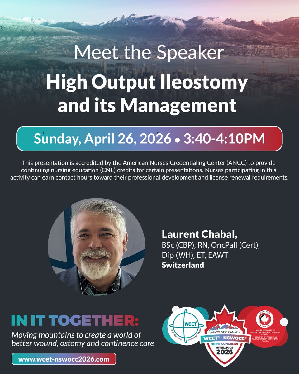 Nurses Specialized in Wound, Ostomy & Continence tweet media