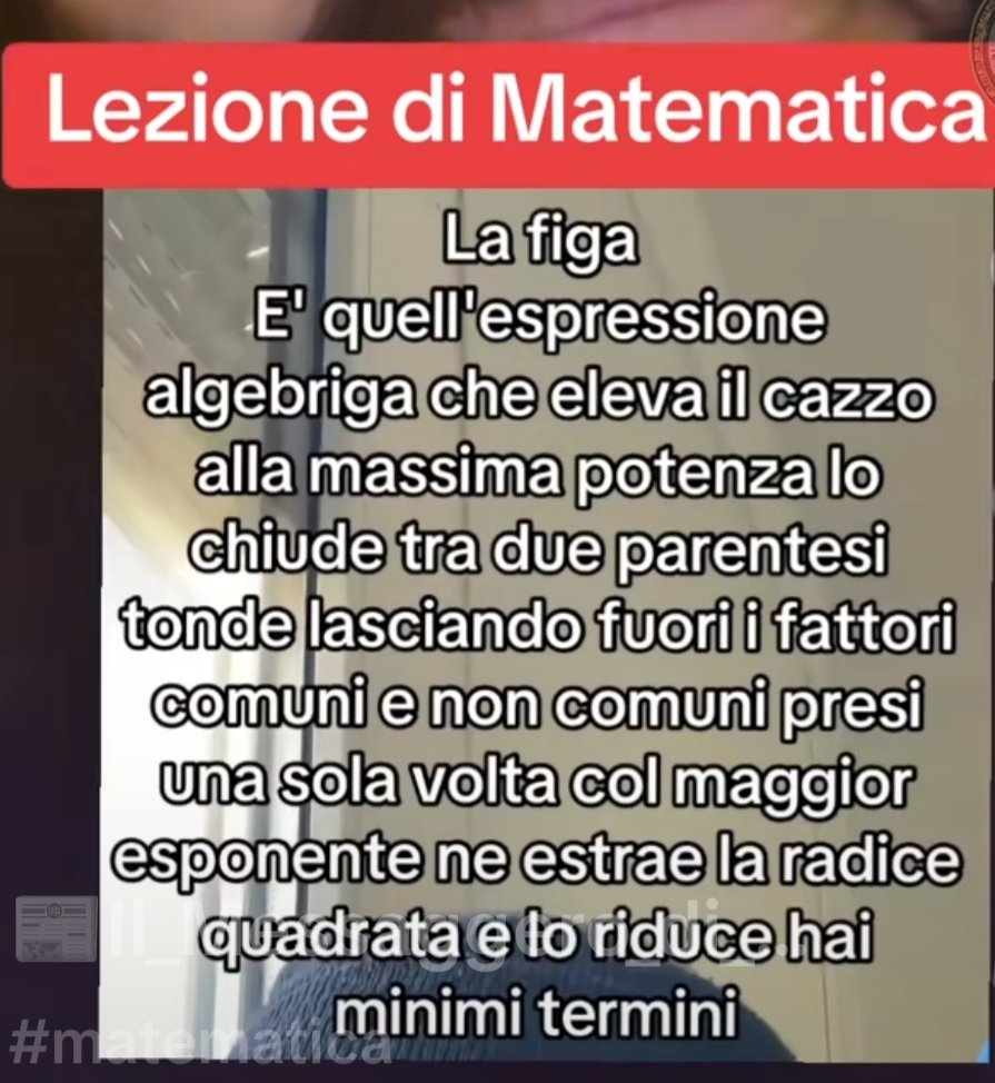 Roberto04788285's tweet photo. La potenza esponenziale della donna https://t.co/5ERHjKajrw