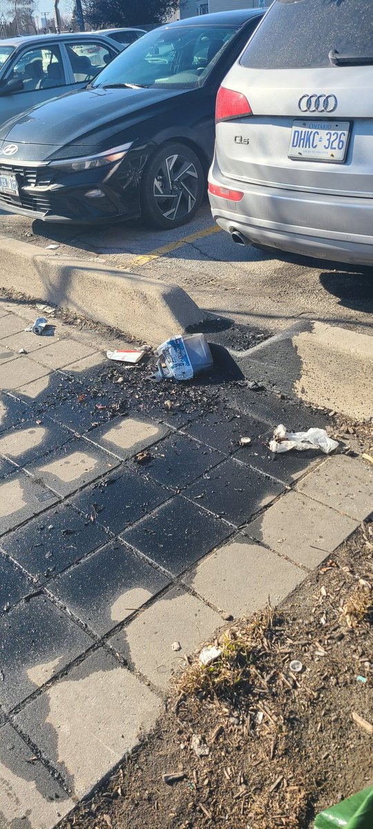 Quaidwave's tweet photo. @cityoftoronto the sidewalks next to 748 The Queensway are in dire need of attention. https://t.co/YRJ25BeU17